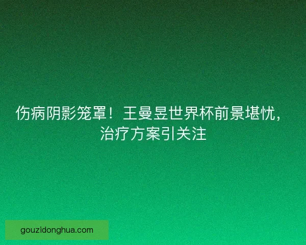 伤病阴影笼罩！王曼昱世界杯前景堪忧，治疗方案引关注