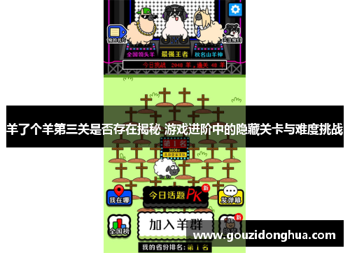 羊了个羊第三关是否存在揭秘 游戏进阶中的隐藏关卡与难度挑战