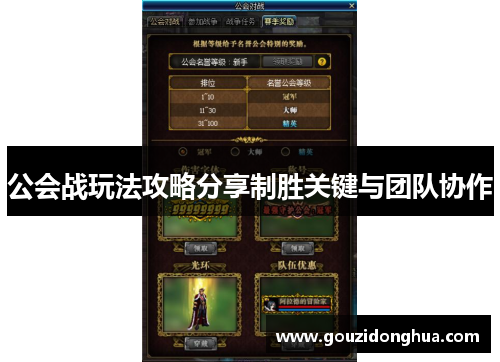 公会战玩法攻略分享制胜关键与团队协作